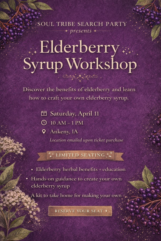 Purple Immunity: An Elderberry Syrup Workshop