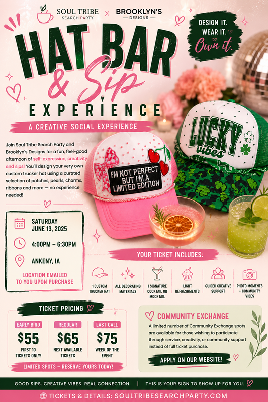 Crown Yourself: Hat Bar + Mocktail Experience
