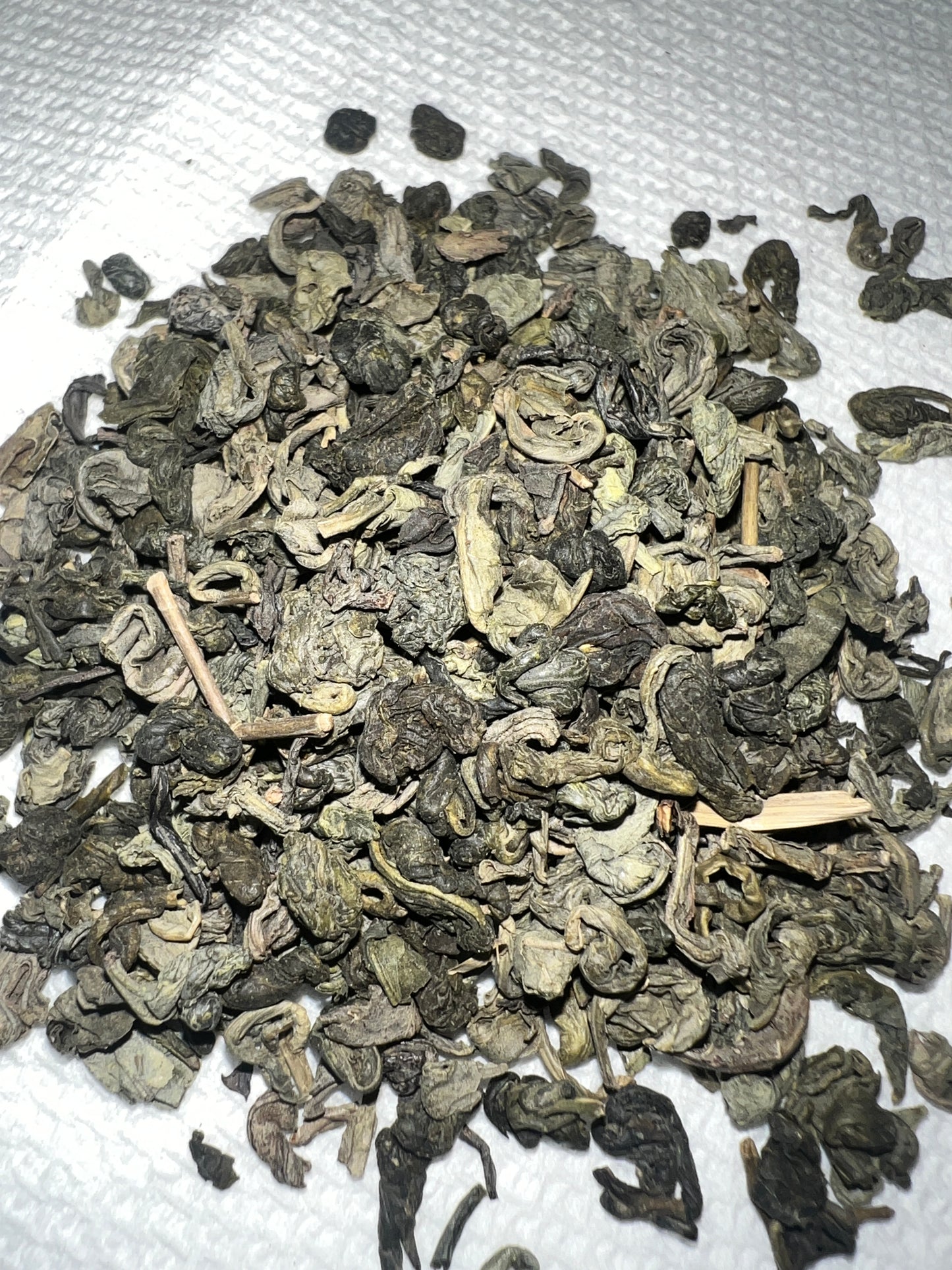 GREEN TEA LEAVES