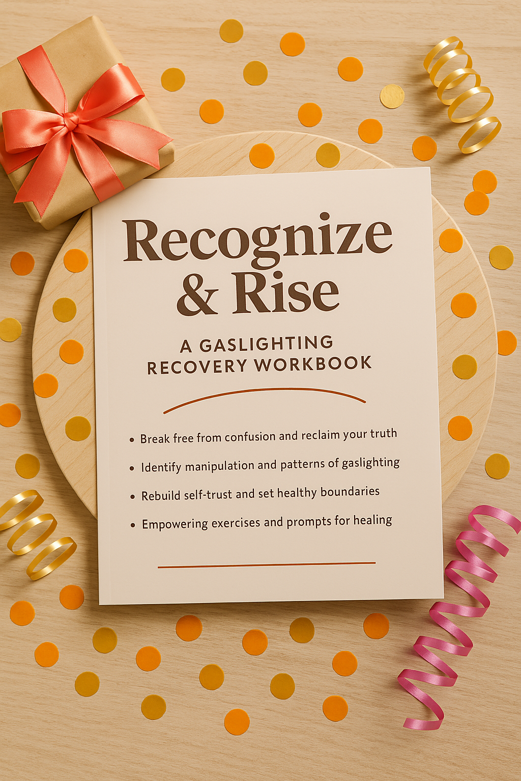Recognize & Rise: A Gaslighting Recovery Workbook